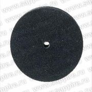 Резинка силикон. черная, диск 22х3мм, №220, R22m, (5528)