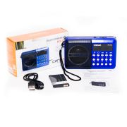 Радиоприемник «Сигнал РП-222», УКВ 88-108МГц, акб 400mAч, USB/microSD, дисплей