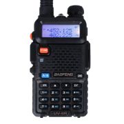 р/станция BAOFENG UV-5R (UHF/VHF), 8W, 128 канал.,136-174MHz (VHF) and 400-520MHz (UHF), 65 — 108MHz ( FM только на прием ), до 5 км.