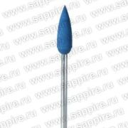 Резинка силикон. синяя, пуля 15х5,5мм н/д, №600, H1BL, (9824)
