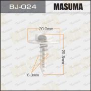 Саморез Masuma 6x20мм,набор 10шт BJ-024