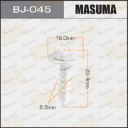 Саморез Masuma 6x24мм,набор 10шт BJ-045